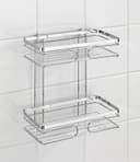 WENKO Wandregal Premium, 2 Etagen | Silber 4