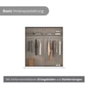 rauch YLVA Kleiderschrank | Weiß 5