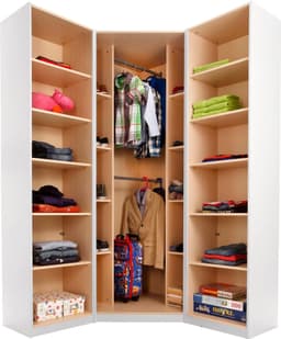 priess Kleiderschrank Saragossa | Weiß