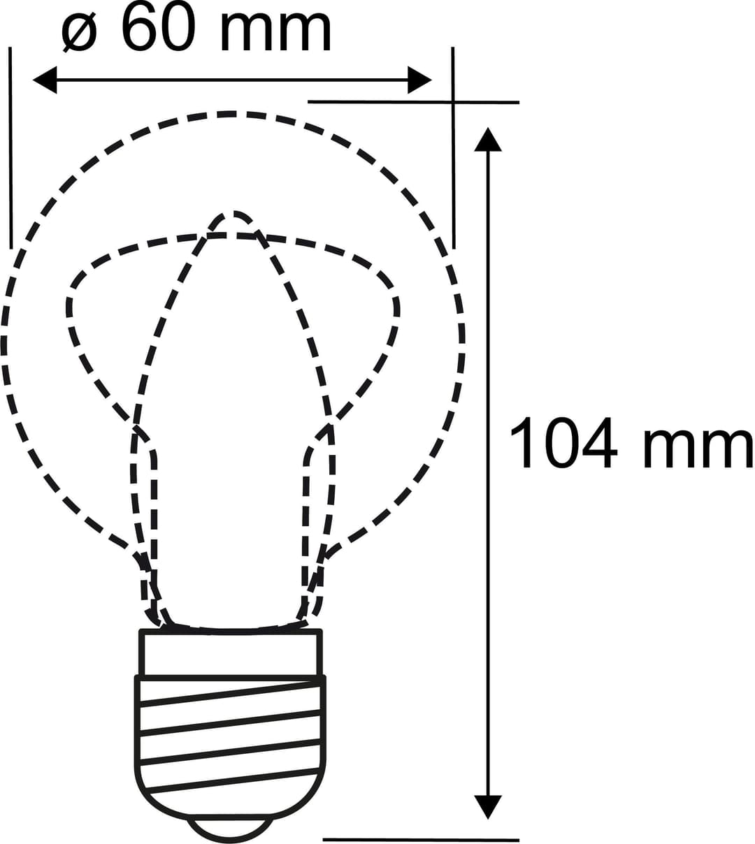 Paulmann LED-Leuchtmittel 4er Pack | Transparent