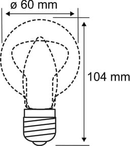 Paulmann LED-Leuchtmittel 4er Pack | Transparent