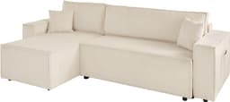 OTTO home Ecksofa CASSI L-Form, 241cm | Beige