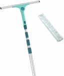 Leifheit Window Slider XL micro duo Telescope 4 m | Türkis