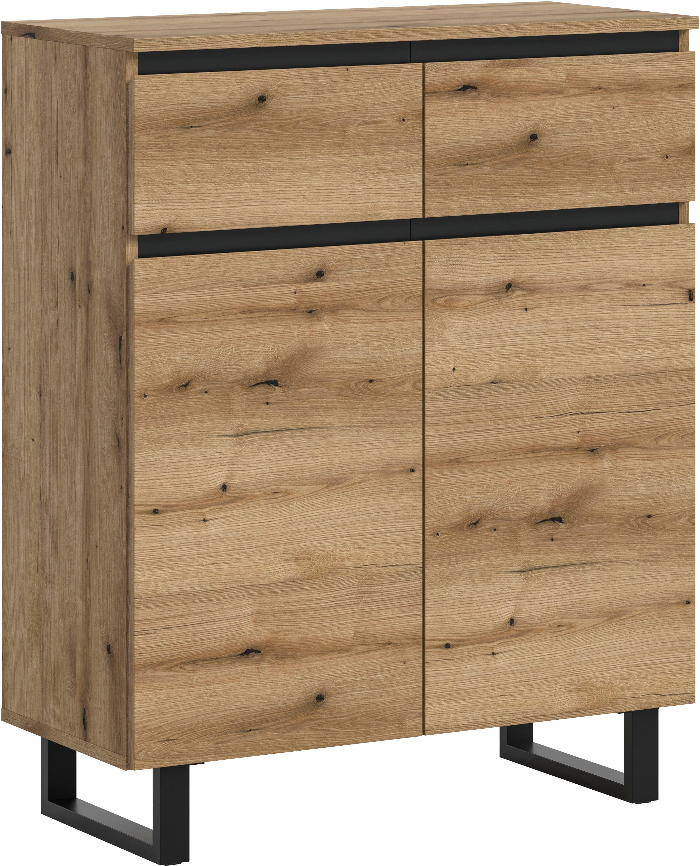 Home affaire Kommode TOMA | Holztöne
