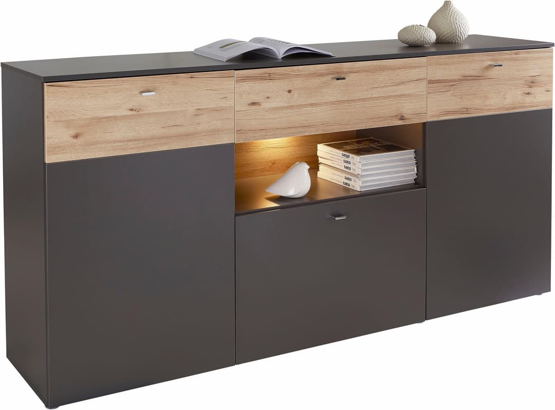 FORTE Sideboard Como | Holztöne