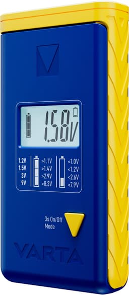 VARTA Batterietester LCD | Blau