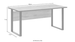 Schildmeyer Schreibtisch Serie 2000 | Holztöne