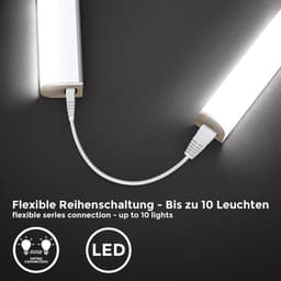 B.K.Licht Unterschrankleuchte BK_UL1512 | Weiß