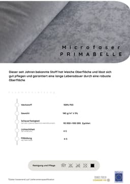 COLLECTION AB Wohnlandschaft Paola U-Form | Grau