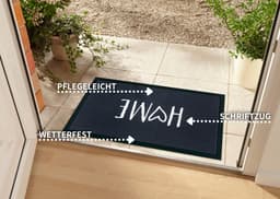 HANSE Home Fußmatte Magne | Grau