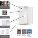 rauch CORTONA Schwebetürenschrank | Grau 5