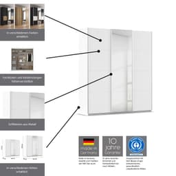 rauch CORTONA Schwebetürenschrank | Grau