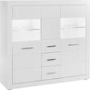 Home affaire Highboard BIANCO | Weiß 2