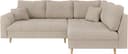Home affaire Ecksofa CHARRE L-Form mit Ottomane | Beige 2