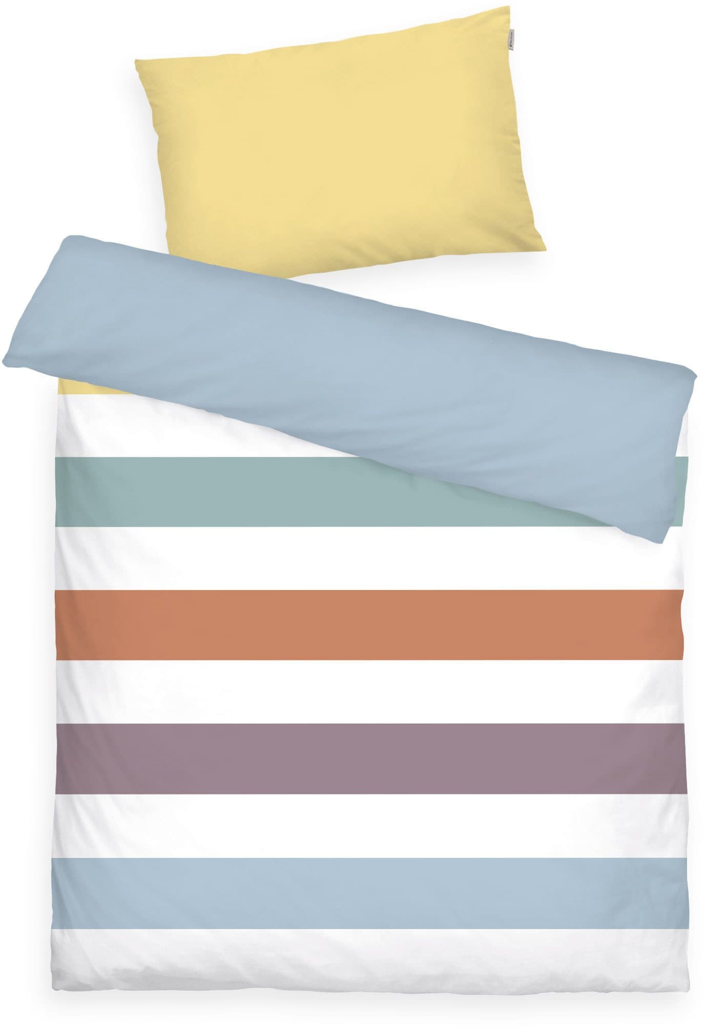 TOM TAILOR HOME Babybettwäsche TWO-TONE SOLID COLORS | Mehrfarbig