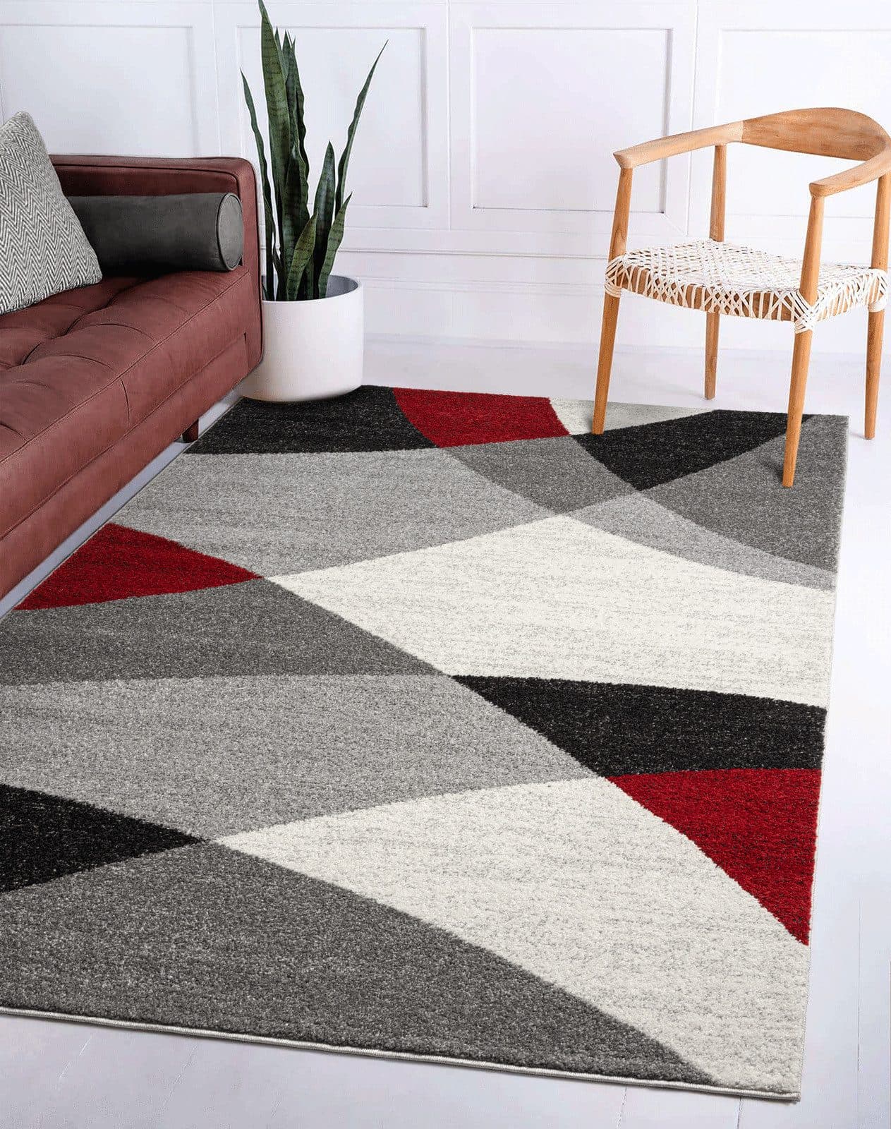 the carpet Teppich Pearl | Rot