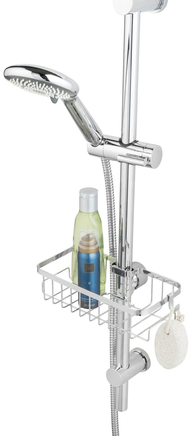 Wenko Duschstangencaddy Floresta Eckig | Silber