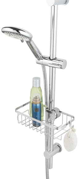 Wenko Duschstangencaddy Floresta Eckig | Silber