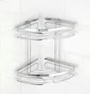 Wenko Eckregal Premium | Silber