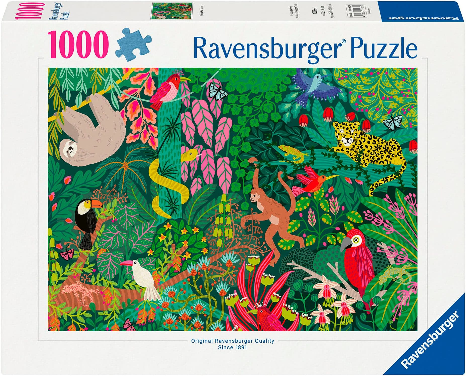 Ravensburger Puzzle Magischer Regenwald | Mehrfarbig