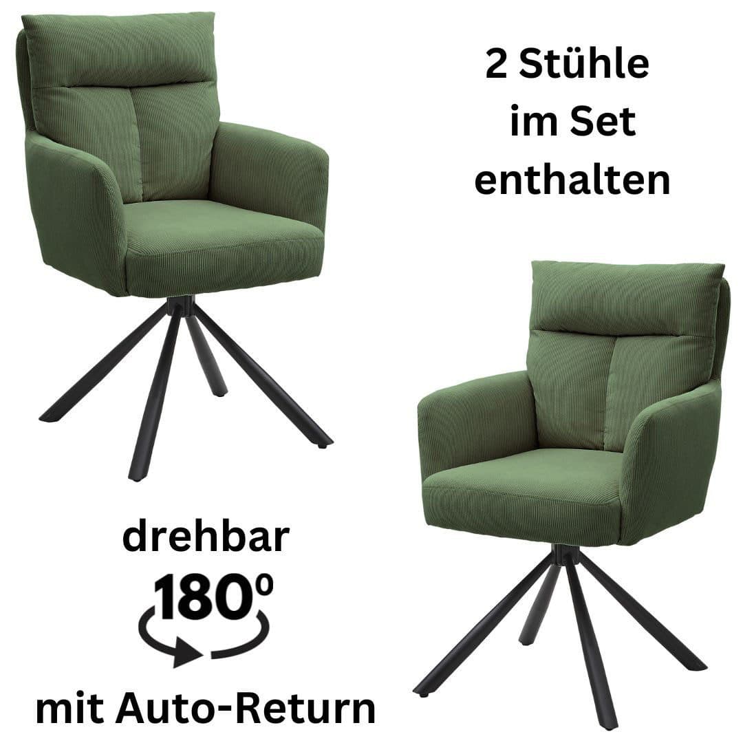 Stolkom Sp.z.o.o. Armlehnstuhl Sofia | Grün