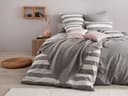 OTTO home BIG STRIPE Jersey Spannbettlaken | Grau 4