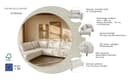 Home affaire Ecksofa Fumone | Beige 3