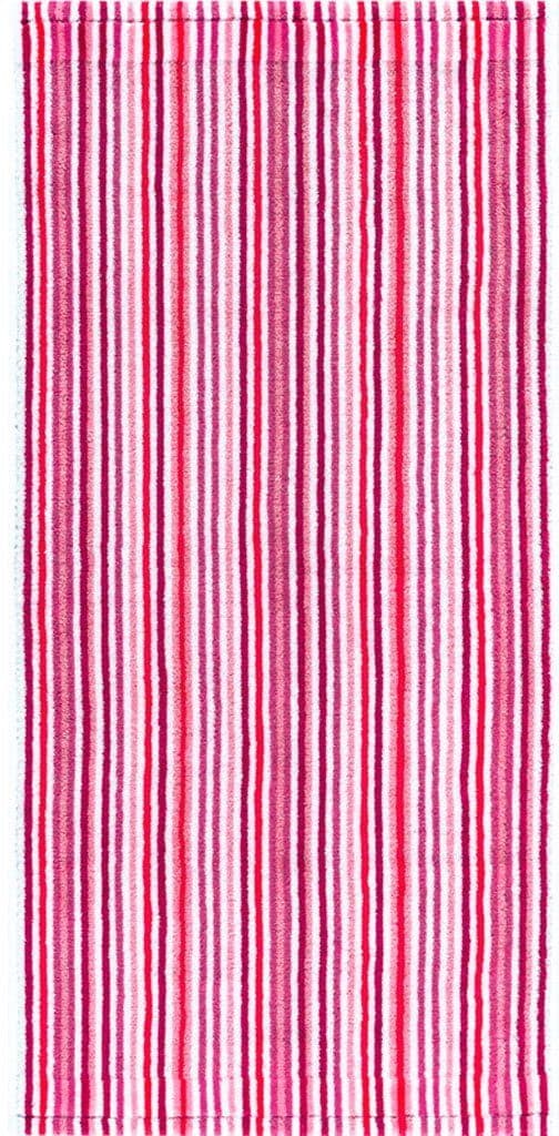 Egeria Combi Stripes Handtücher | Rosa
