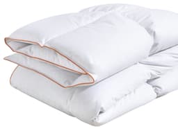RIBECO Daunenbettdecke Richard | Weiß
