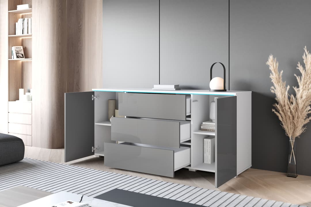 Home affaire Sideboard VERA | Grau