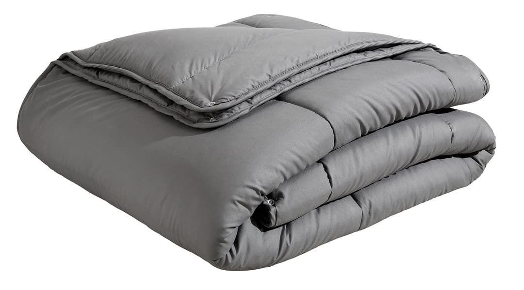 OTTO home Microfaserbettdecke Clarra | Grau