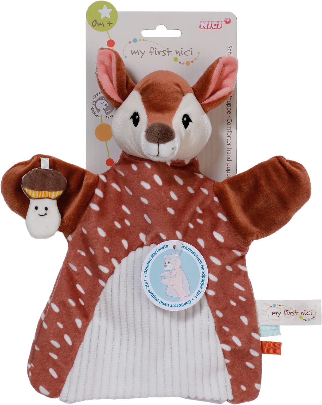 Nici My first NICI Rehkitz Handpuppe | Braun