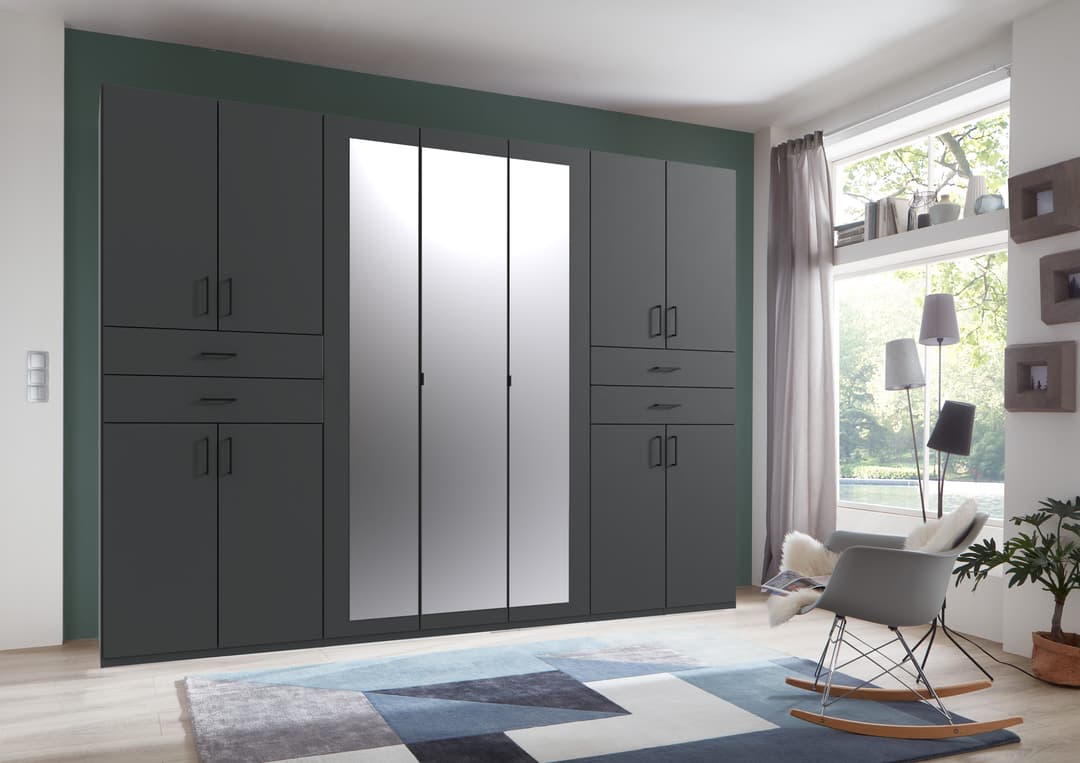 Wimex Kleiderschrank Taiga | Grau