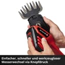 Einhell Akku-Gras- und Strauchscherenset | Schwarz 5