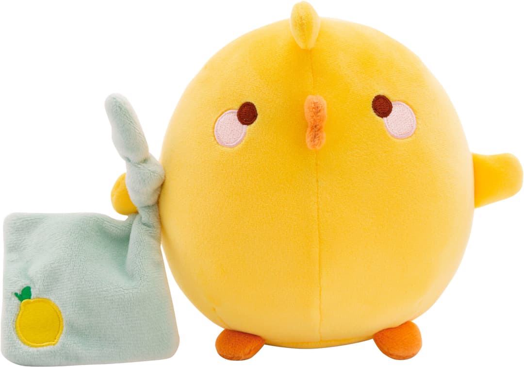 Nici Kuscheltier Molang, Piu Piu mit Schmusetuch, 16 cm | Gelb