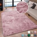 OTTO home Hochflor-Teppich Valeria | Rosa