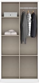 rauch Kleiderschrank Bremen | Grau 5