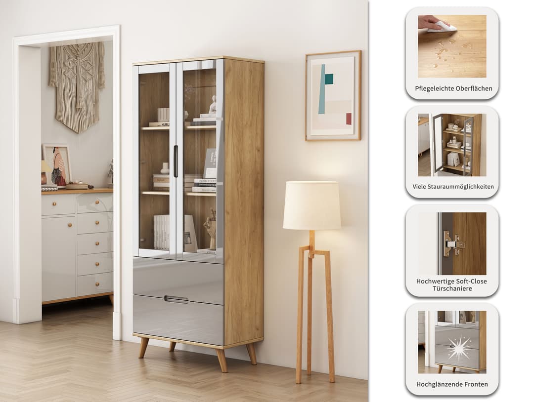 OTTO home Highboard Lund | Holztöne