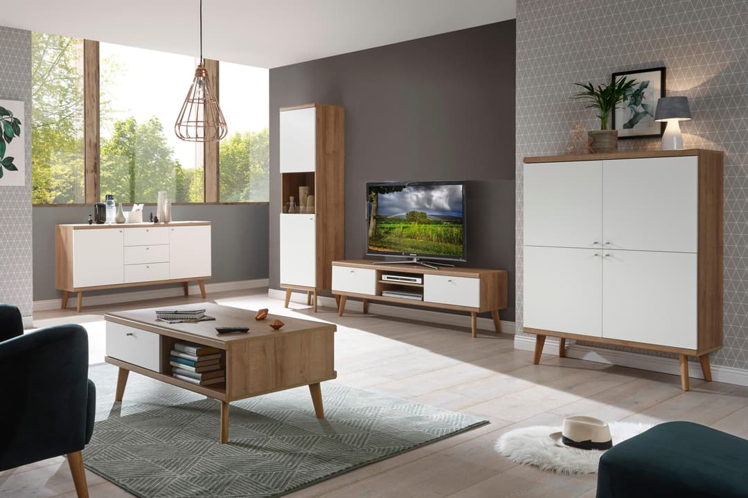 Home affaire Sideboard Merle | Weiß