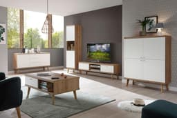 Home affaire Sideboard Merle | Weiß