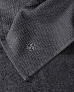 ROSS Saunatuch Waffelpique, Frottier | Grau