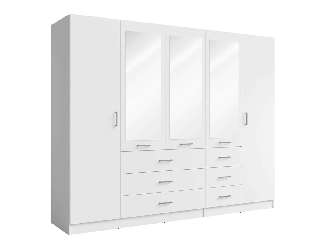 Home affaire Kleiderschrank KOS | Weiß