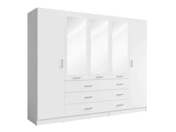 Home affaire Kleiderschrank KOS | Weiß