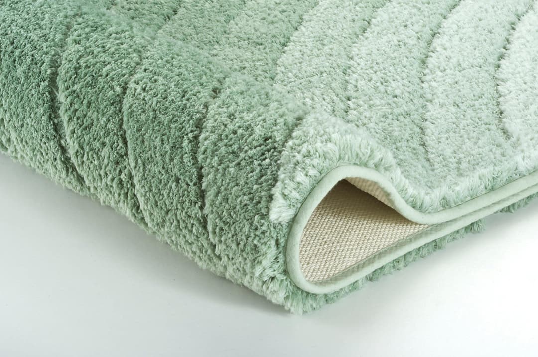 Kleine Wolke Badematte Tender | Grün