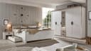 Home affaire Bett Florenz Doppelbett Landhausstil Bettgestell | Weiß 5