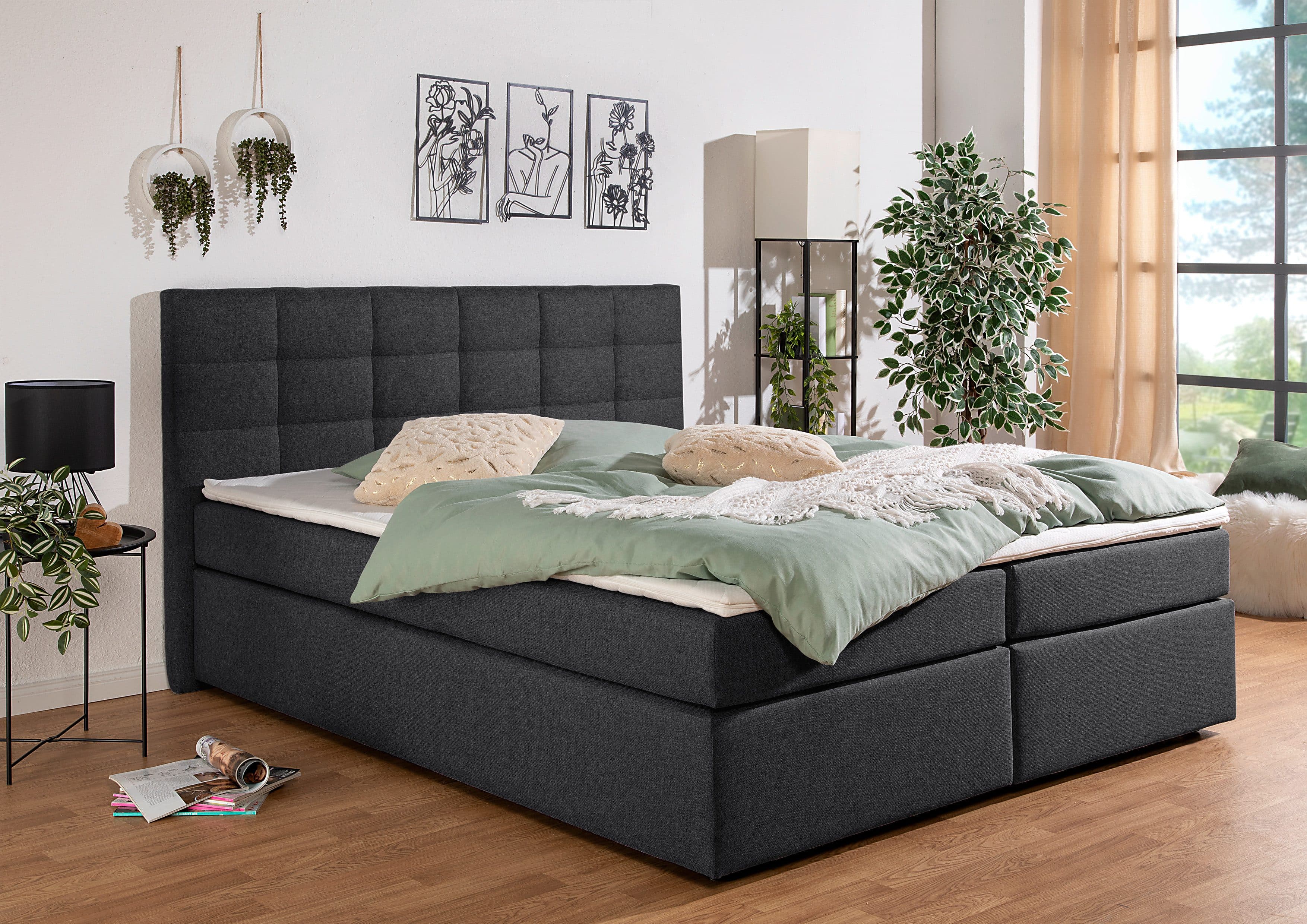 Home affaire Boxbett Ovalo | Grau
