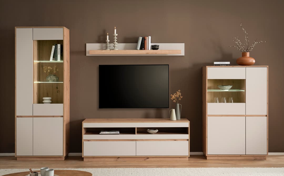 Home affaire Wohnwand Sonora | Braun
