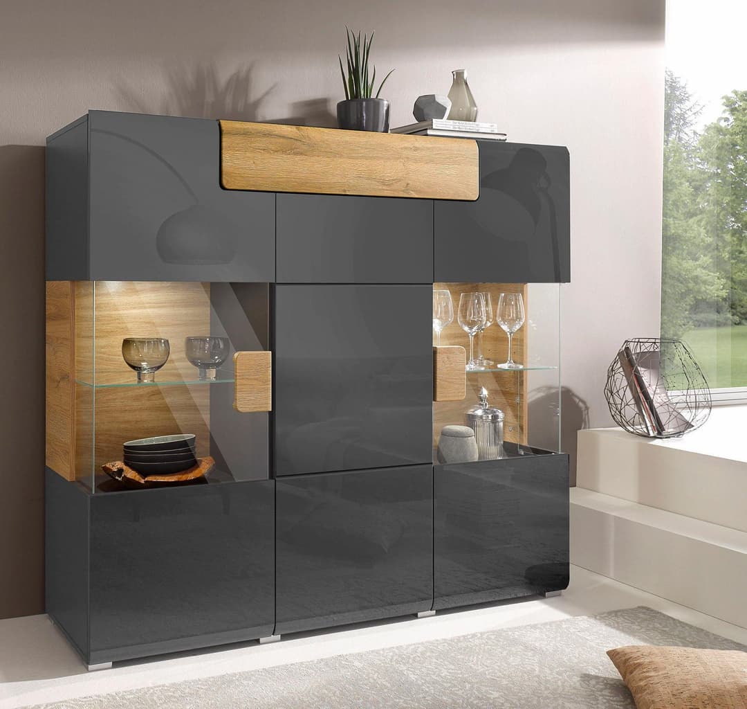 OTTO home Highboard Toledo | Grau