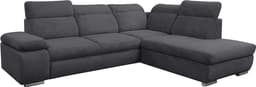 WERK2 Ecksofa Alicante Cord | Grau