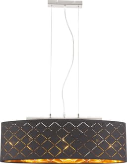 GLOBO LIGHTING LED Pendelleuchte CLARKE | Schwarz